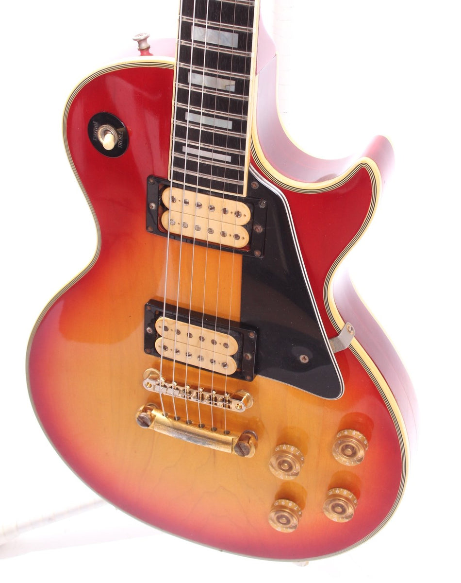 1976 Gibson Les Paul Custom heritage cherry sunburst
