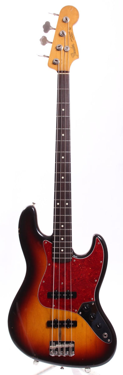 1991 Fender Jazz Bass 62 Reissue Extrad sunburst – Yeahman's