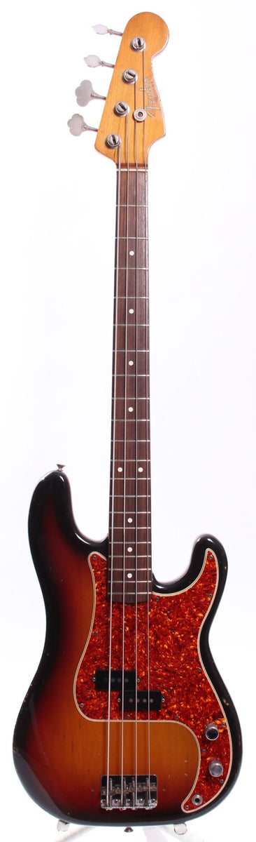 ベース Fender American Vintage Precision Bass 1983 Fender Precision P Bass - Vintage Beauty with Case - Aged