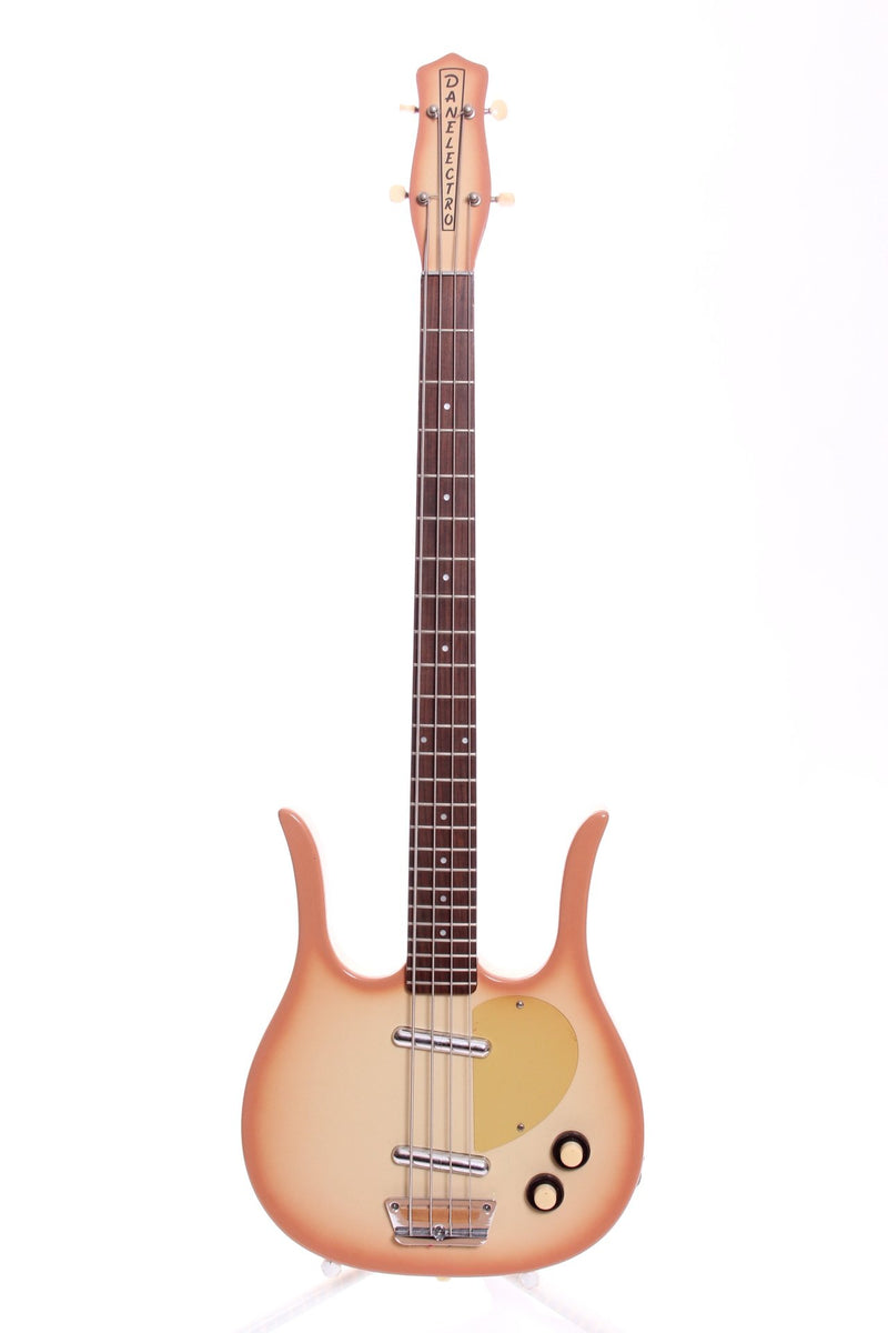 1998 Danelectro Longhorn Bass copper burst – Yeahman's