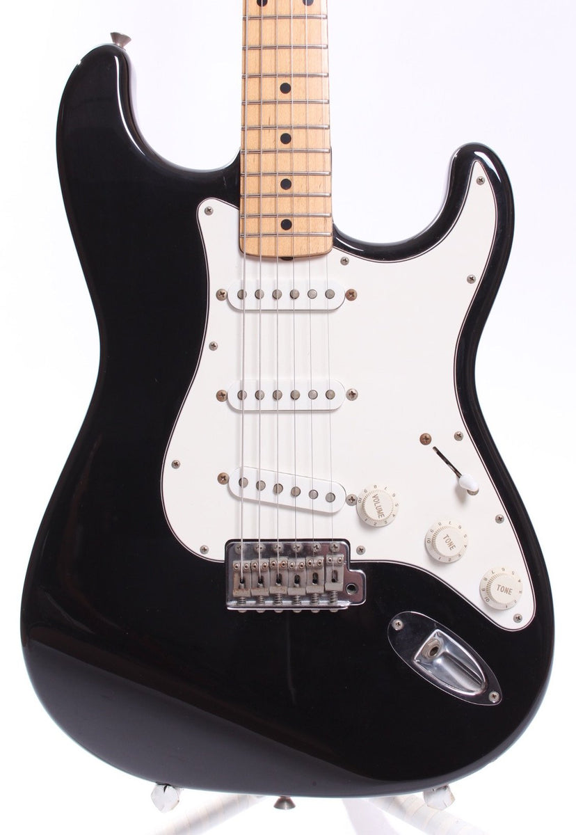 ギター Fender Japan Stratocaster black 1993 Fender Japan Stratocaster black – Yeahman's Vintage & Used
