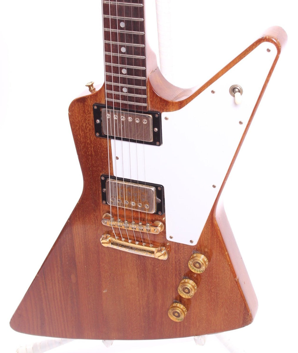 1976 Gibson Explorer Limited Edition natural – Yeahman's Vintage