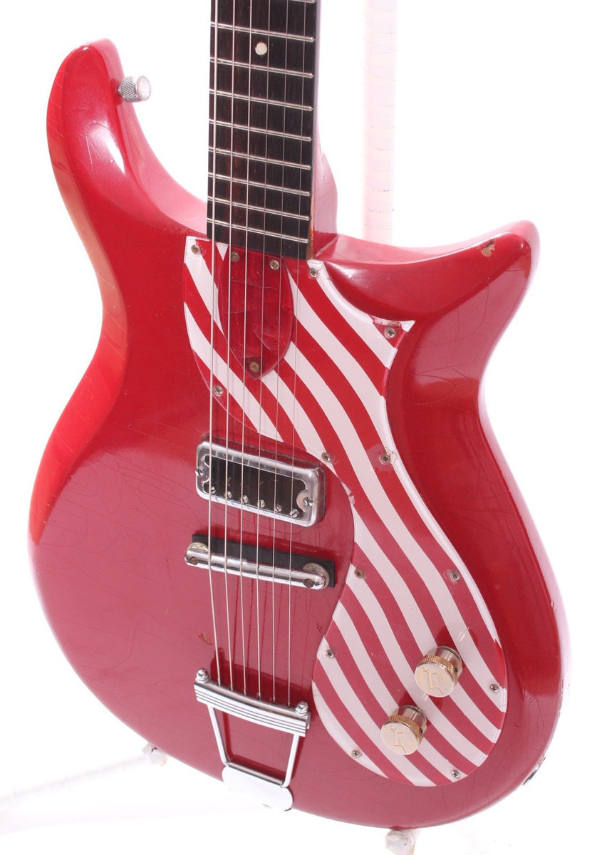 1962 Gretsch Corvette Twist 6109 peppermint red – Yeahman's