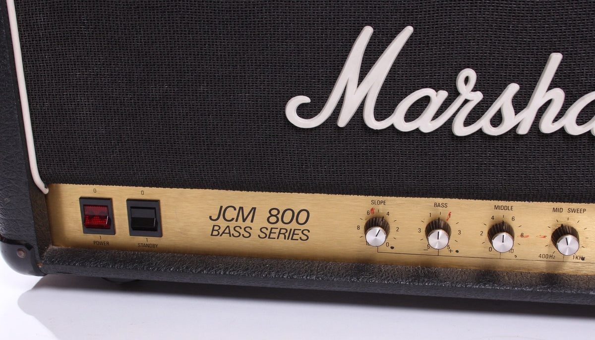1982 Marshall JCM800 Super Bass 100w – Yeahman's Vintage & Used