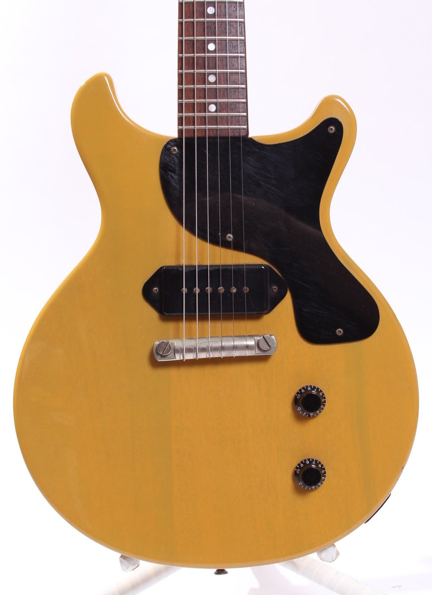 1980 Burny Les Paul Junior DC tv yellow – Yeahman's Vintage & Used