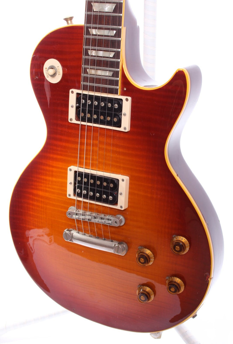 1987 Greco Mint Collection Les Paul Standard EG-650 sunburst