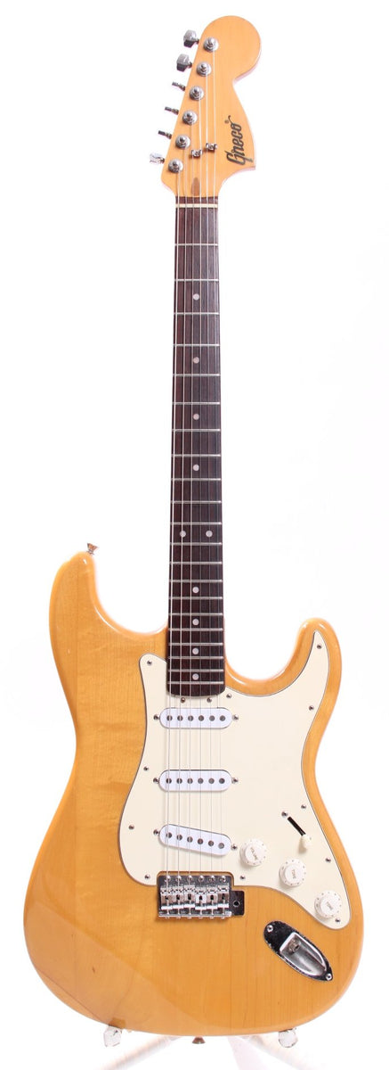 1974 Greco Gneco Stratocaster natural – Yeahman's Vintage & Used