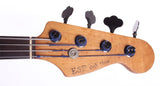 1987 ESP Craft House Custom Shop Jazz Bass Fretless sunburst