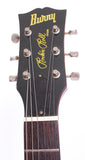 1989 Burny Les Paul Junior DC cherry red