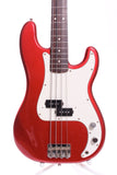 1990 Fender Japan Precision Bass '62 Reissue candy apple red