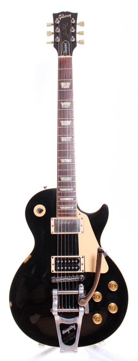 1995 Gibson Les Paul Standard Bigsby ebony – Yeahman's Vintage