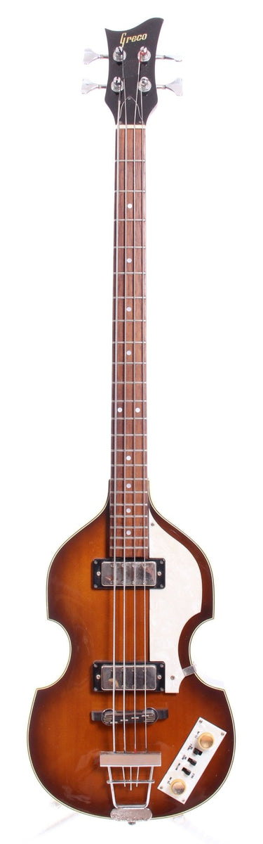 1990 Greco Violin Bass VB-650 sunburst – Yeahman's Vintage & Used