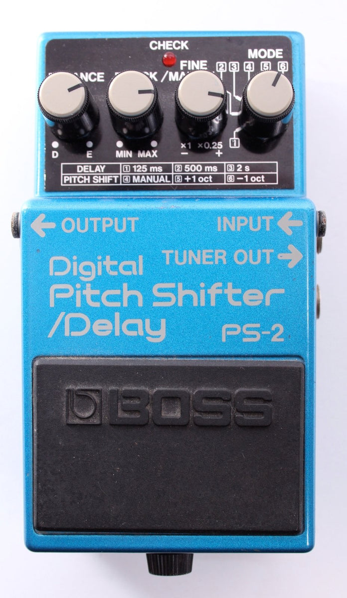 1991 Boss PS-2 Pitch Shifter / Delay – Yeahman's Vintage & Used