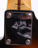 1987 Fender Stratocaster 54 Reissue solid quilt body sunburst NOS