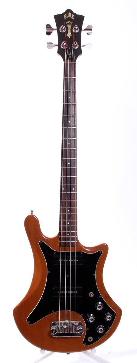 1982 Guild B-302 Bass natural – Yeahman's Vintage & Used Guitars