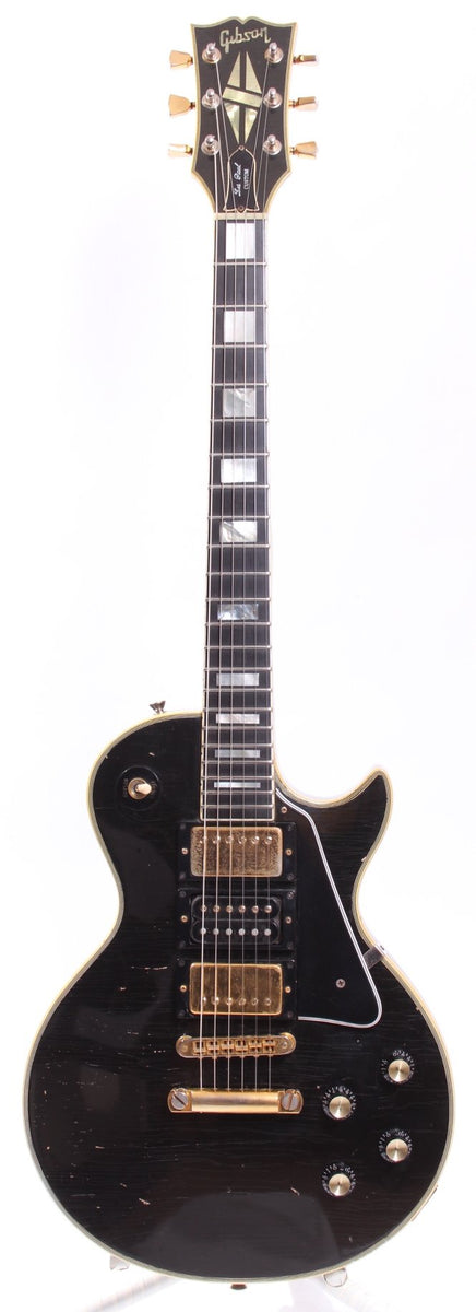 1976 Gibson Les Paul Custom three pickups ebony – Yeahman's