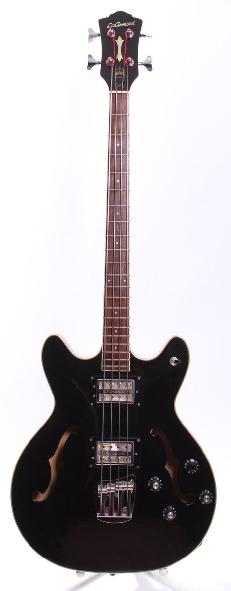 1998 DeArmond by Guild Starfire Bass black – Yeahman's Vintage