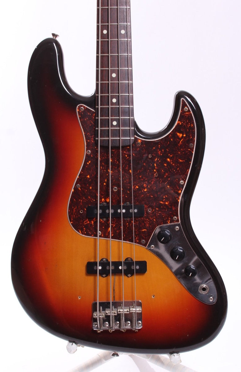 1985 Fender Japan Jazz Bass 62 Reissue sunburst – Yeahman's