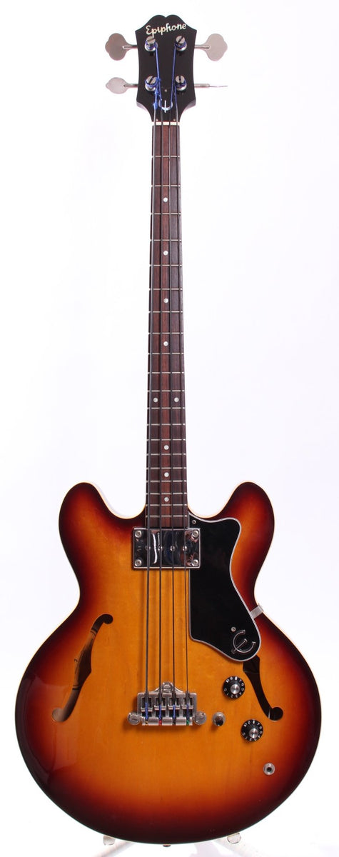 1993 Epiphone EB-2 Rivoli sunburst – Yeahman's Vintage & Used Guitars