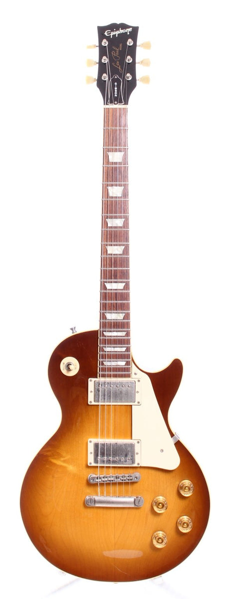 1999 Epiphone Japan Les Paul Standard '59 Reissue honey burst