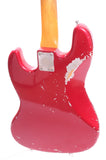 1990s Matsushita Seen Fender Jazz Bass 62 Reissue Replica candy apple red