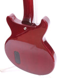 1989 Burny Les Paul Junior DC cherry red