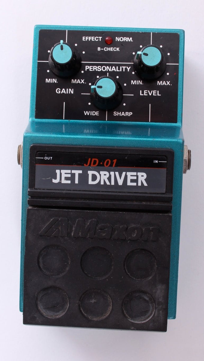 Maxon JD-01 Jet D マクソン 日本製 JD-01 JET DRIVER【sold out】 - TOKYO EFFECTOR