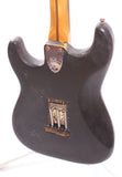 1973 Fender Stratocaster black over olympic white