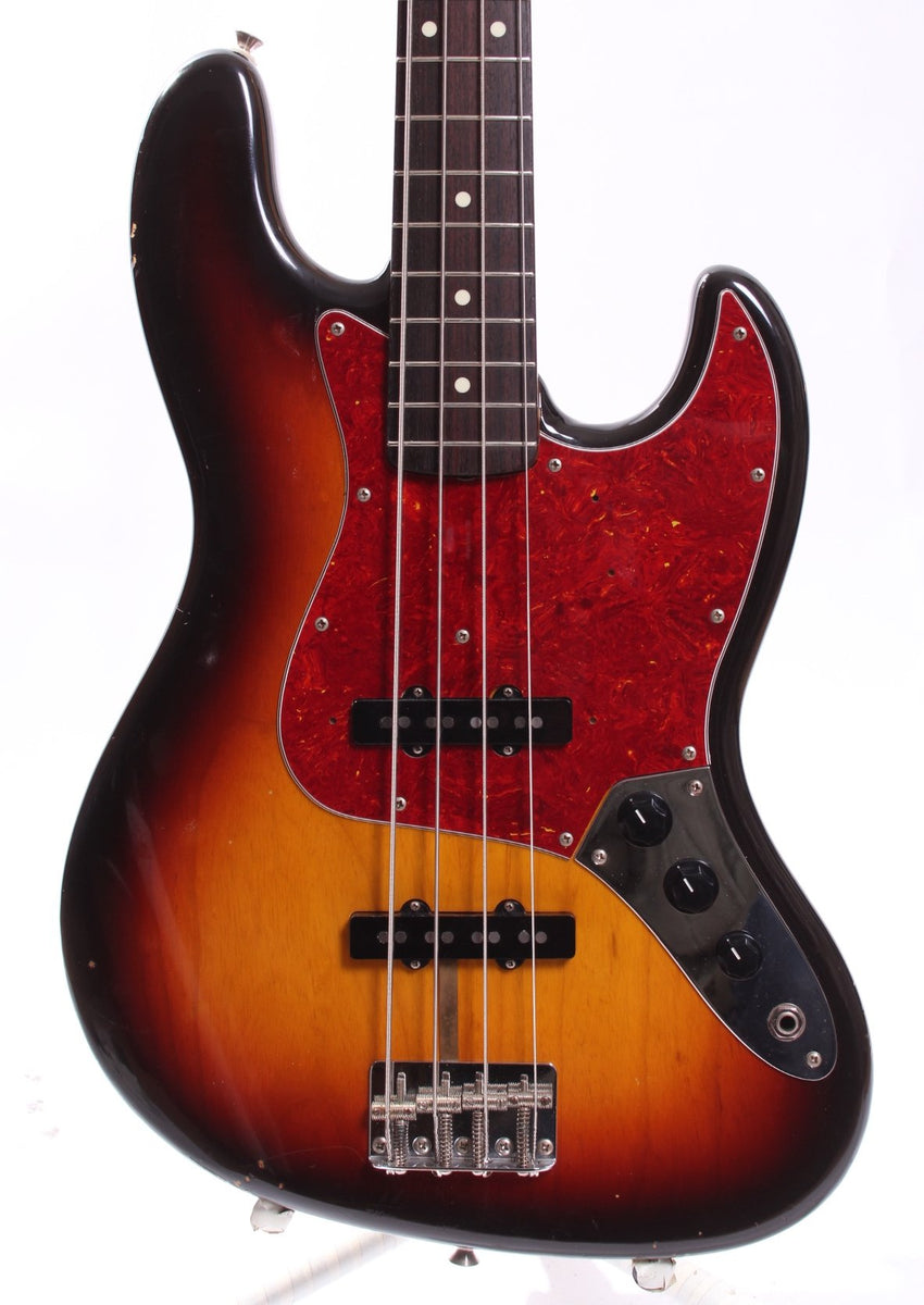 1991 Fender Jazz Bass 62 Reissue Extrad sunburst – Yeahman's