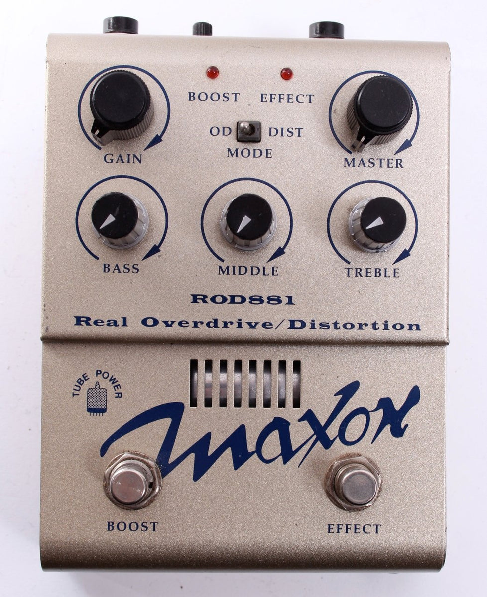 1996 Maxon ROD881 Real Overdrive/Distortion – Yeahman's Vintage