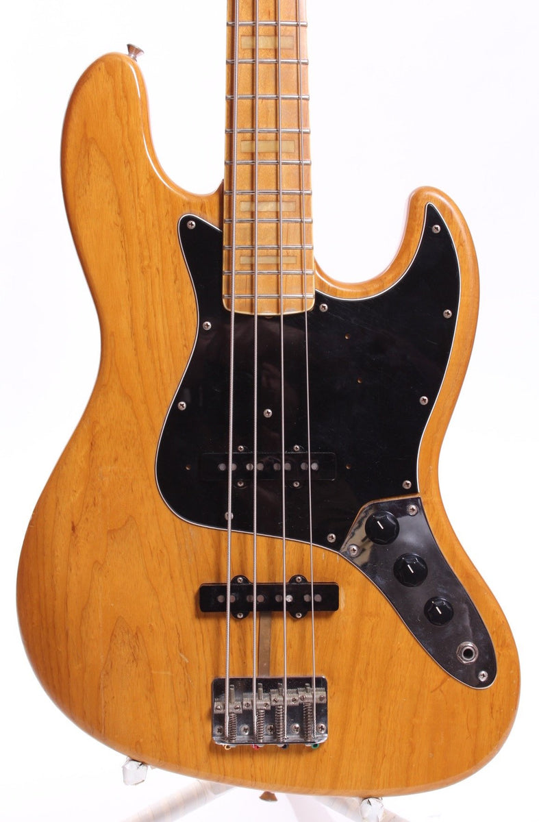1992 Fender Jazz Bass 75 Reissue natural – Yeahman's Vintage