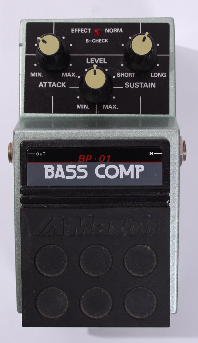 1985 Maxon Bass Compressor BP-01 – Yeahman's Vintage & Used Guitars