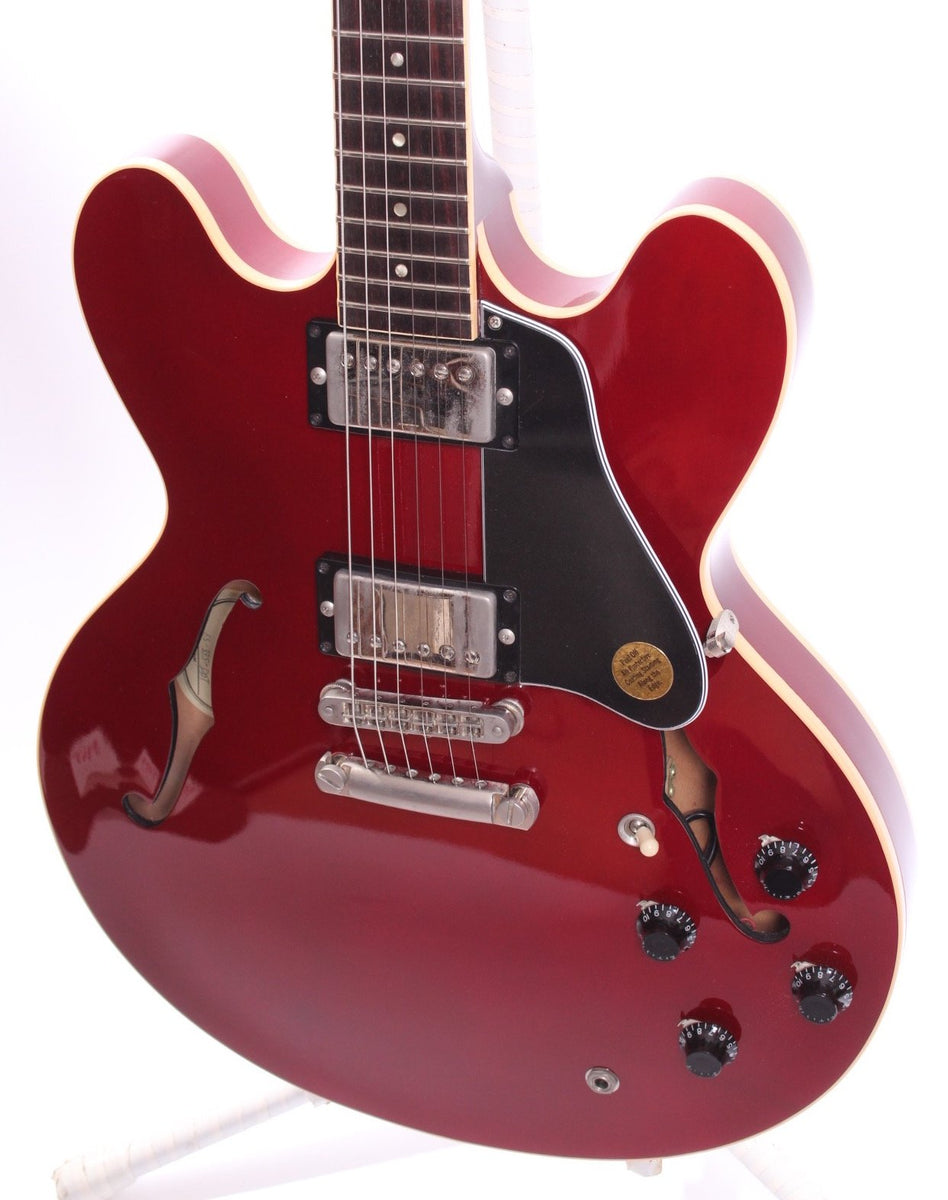 1988 Gibson ES-335 Dot cherry red – Yeahman's Vintage & Used Guitars