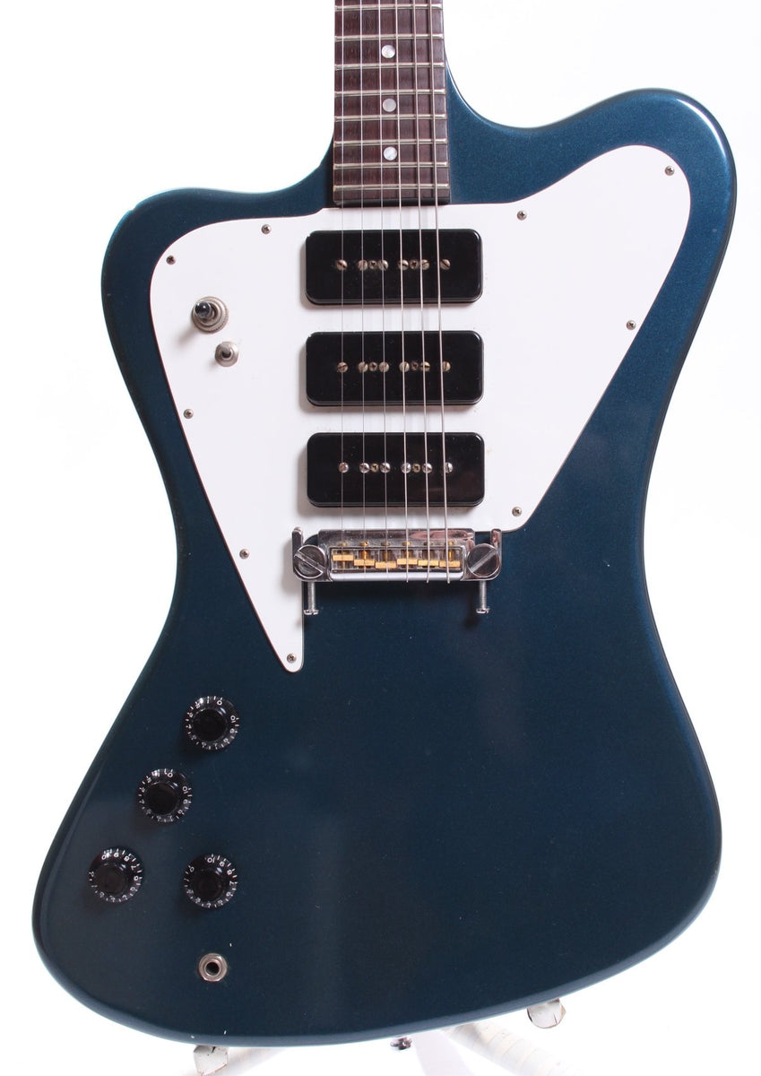 1980s Greco Firebird III non-reverse LEFTY pelham blue – Yeahman's