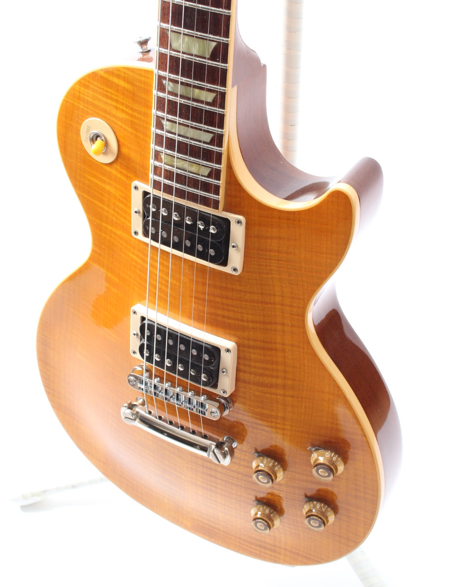 ギター Gibson Les Paul Classic Plus 1995 1995 Gibson Les Paul Classic Plus Killer Flametop! Amber