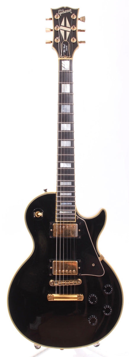 1987 Gibson Les Paul Custom ebony – Yeahman's Vintage & Used Guitars