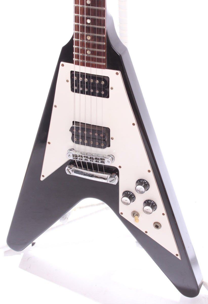 1995 Gibson Flying V 67 ebony – Yeahman's Vintage & Used Guitars