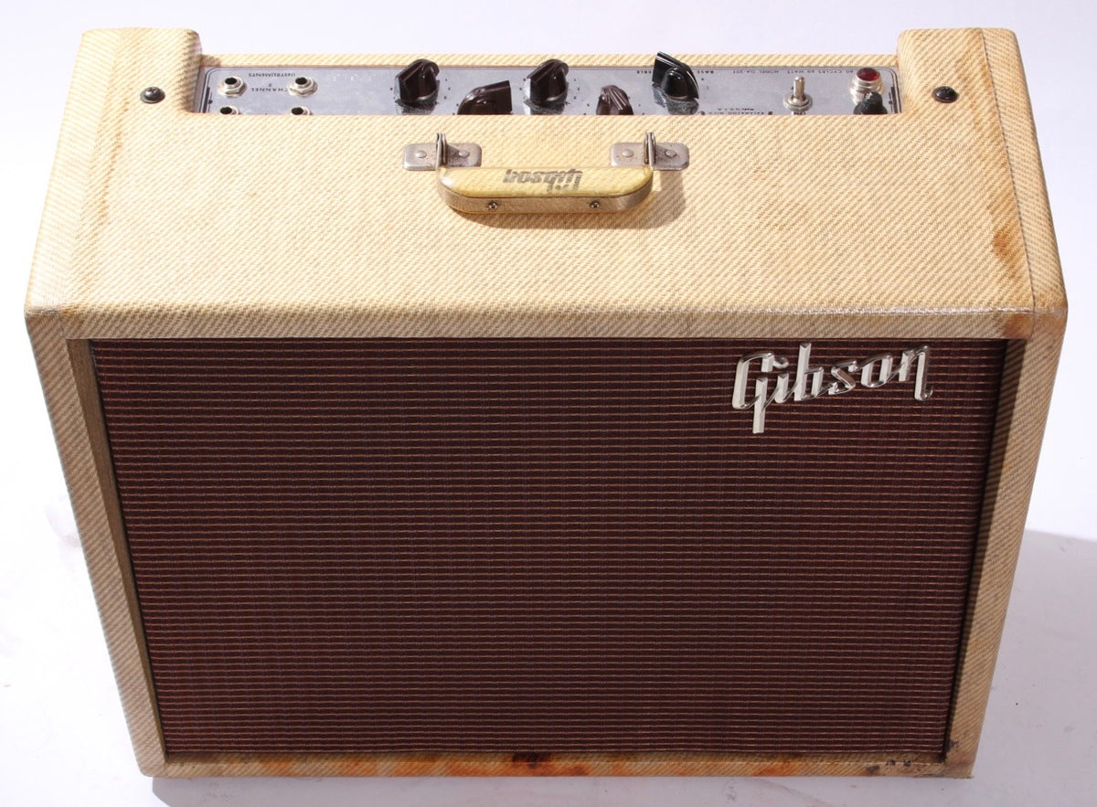 1960 Gibson GA-20T Ranger tweed – Yeahman's Vintage & Used Guitars