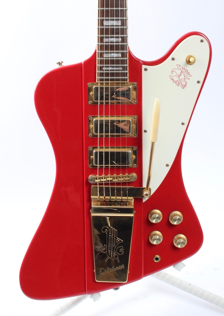 2003 Epiphone Firebird VII 63 Reissue cardinal red – Yeahman's
