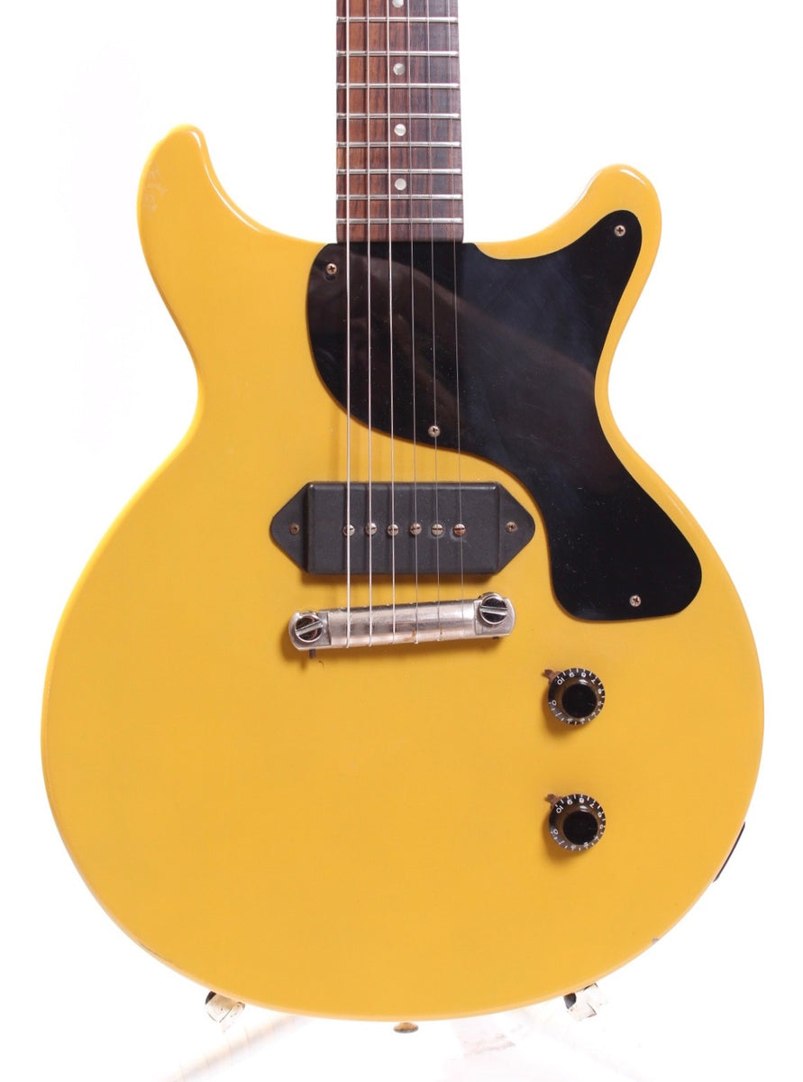ギター Gibson Les Paul Junior 1992 1992 Gibson Les Paul Junior DC Custom Shop Edition tv yellow