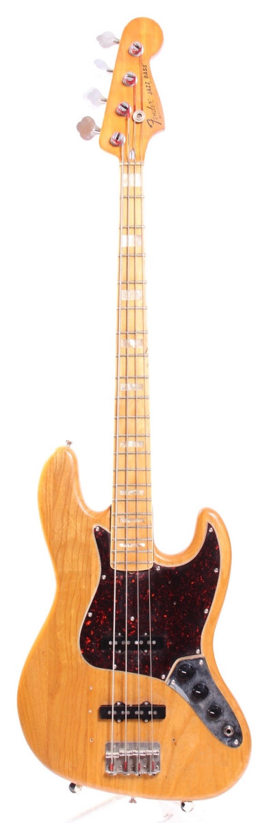 1978 Fender Jazz Bass natural – Yeahman's Vintage & Used Guitars