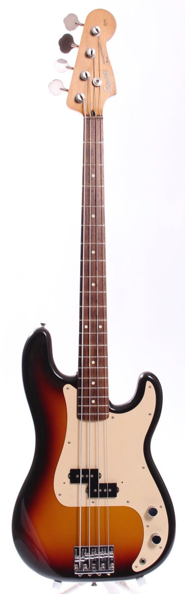1993 Squier Precision Bass Silver Series sunburst – Yeahman's