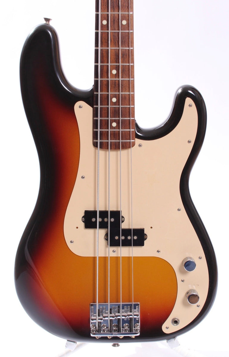 1993 Squier Precision Bass Silver Series sunburst – Yeahman's