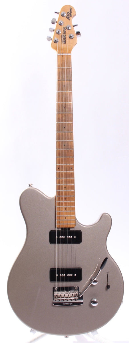 1999 Ernie Ball Music Man Axis Sport Maple Trem MM-90 platinum
