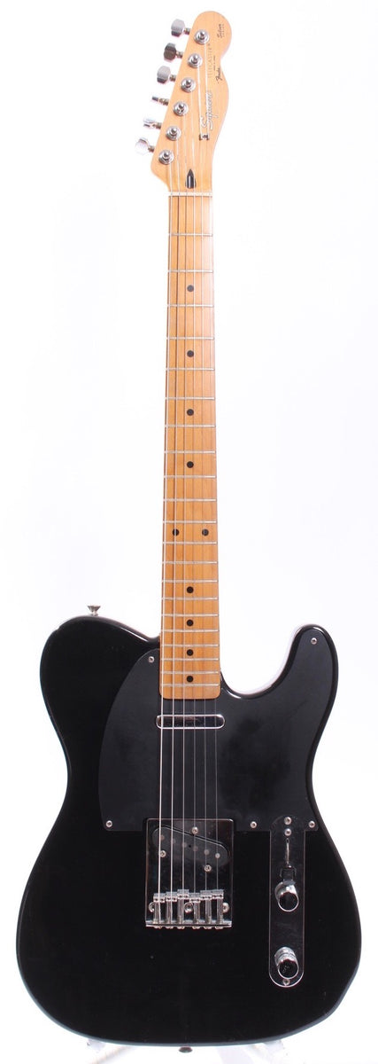 1993 Squier Telecaster Silver Series black – Yeahman's Vintage