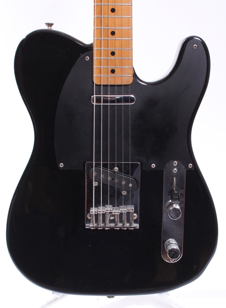 1993 Squier Telecaster Silver Series black – Yeahman's Vintage
