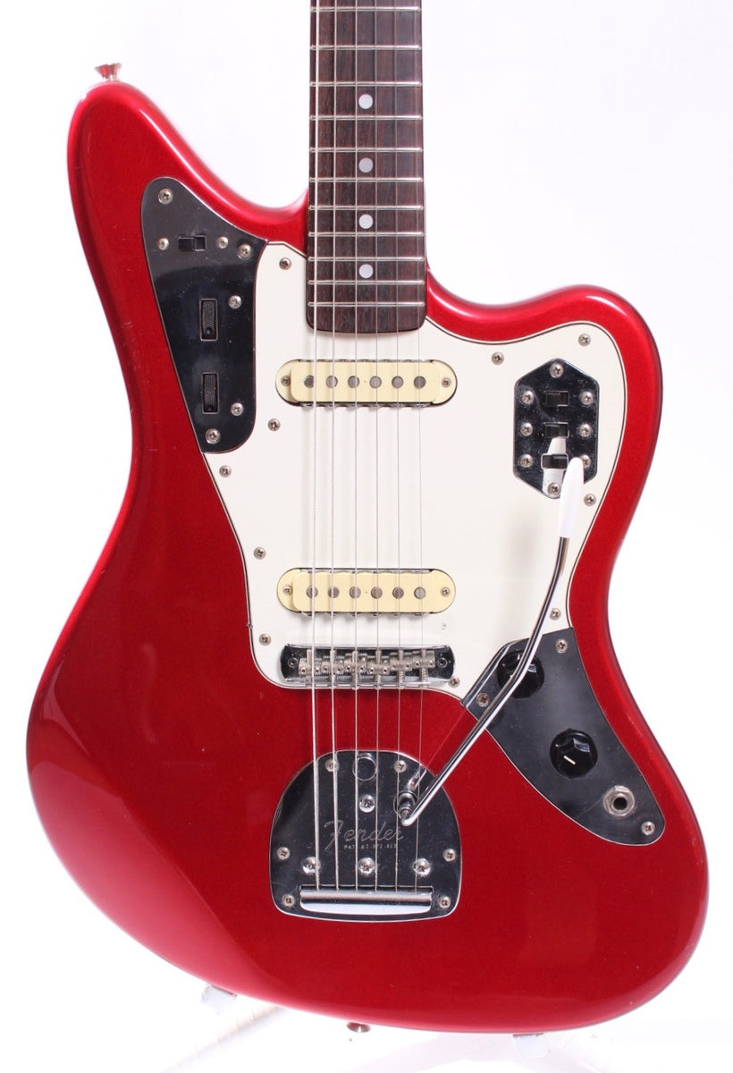 1996 Fender Jaguar 66 Reissue candy apple red – Yeahman's Vintage