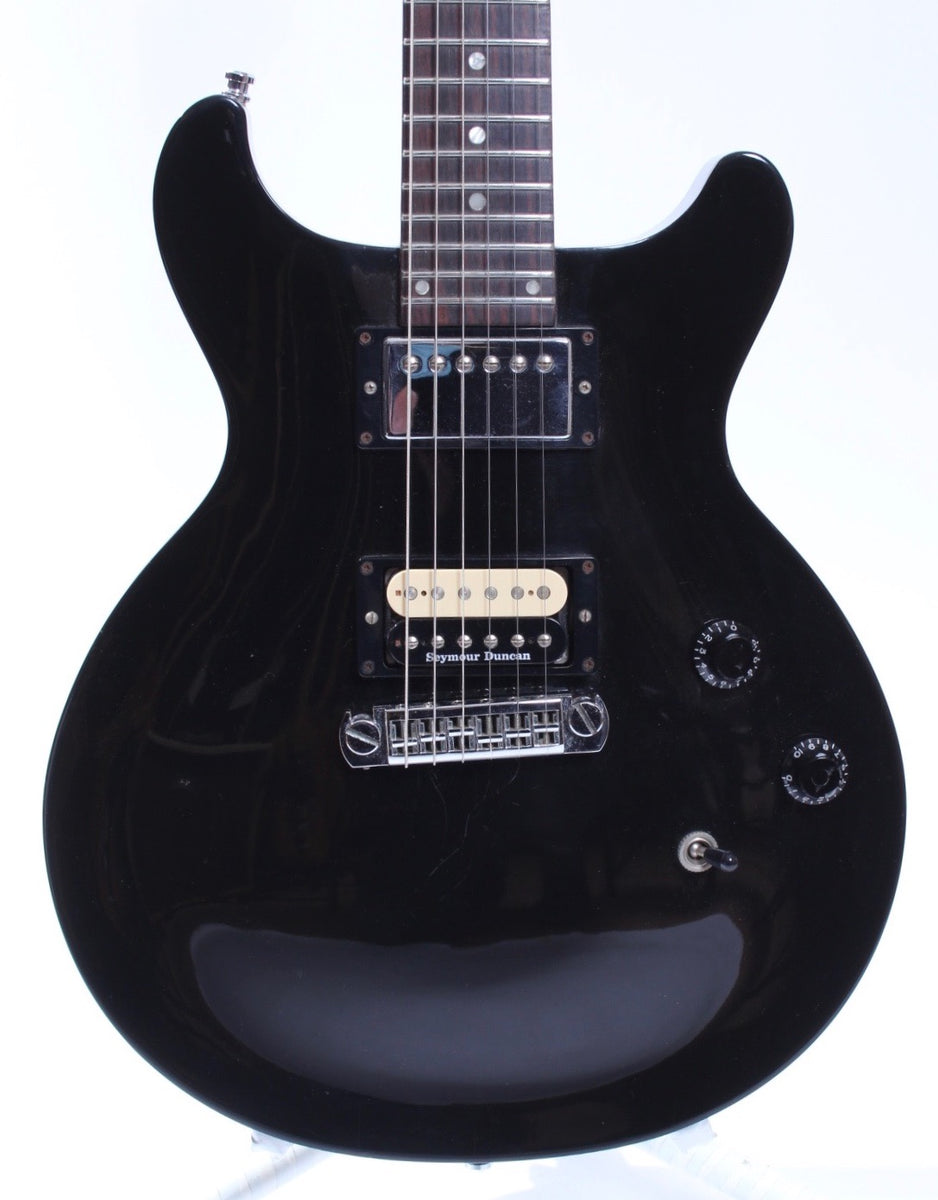 1997 Gibson Les Paul Double Cutaway Studio in Ebony | Cream