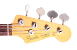 1987 Fender Jazz Bass 62 Reissue fretless sunburst
