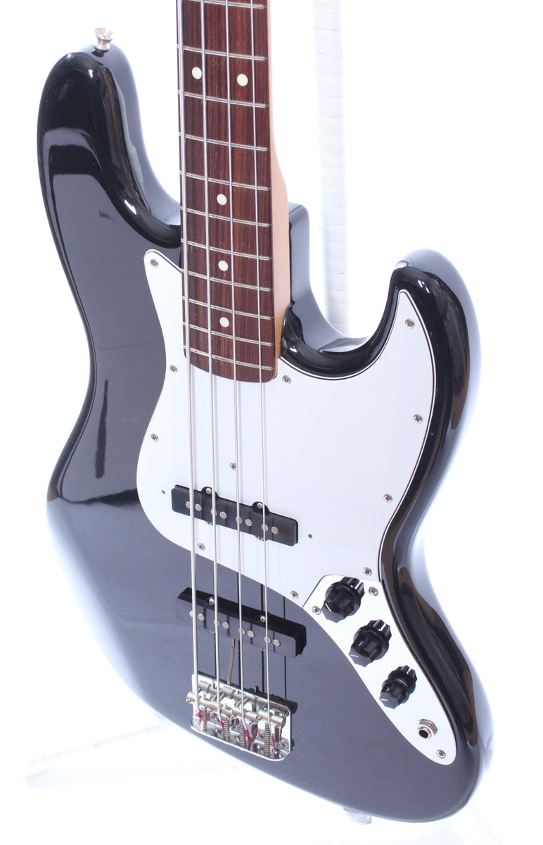 日本製　Squier Jazz Bass silver series 1992年 1992 Squier Jazz Bass Silver Series black – Yeahman's Vintage